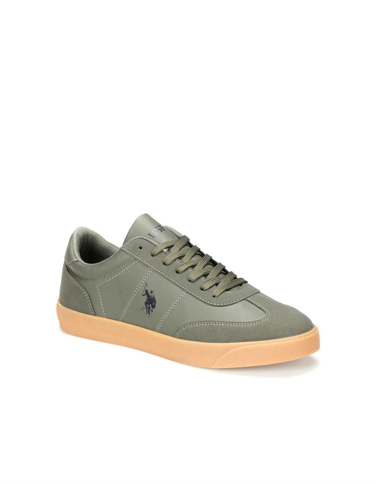 U.S Polo Assn. HUGO 9PR Haki Erkek Sneaker Ayakkabı 100420402