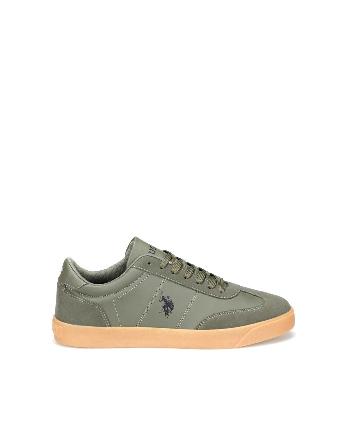 U.S Polo Assn. HUGO 9PR Haki Erkek Sneaker Ayakkabı 100420402