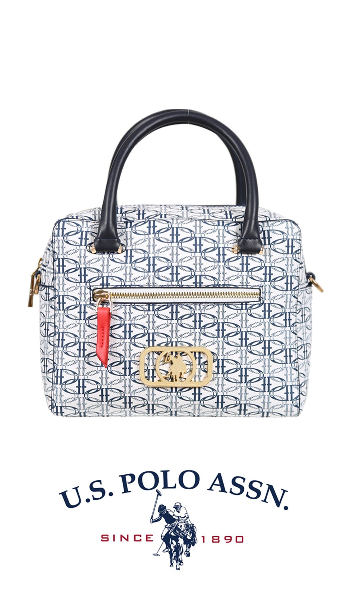 U.S. Polo Assn. Kadın El Çantası US20084 Beyaz