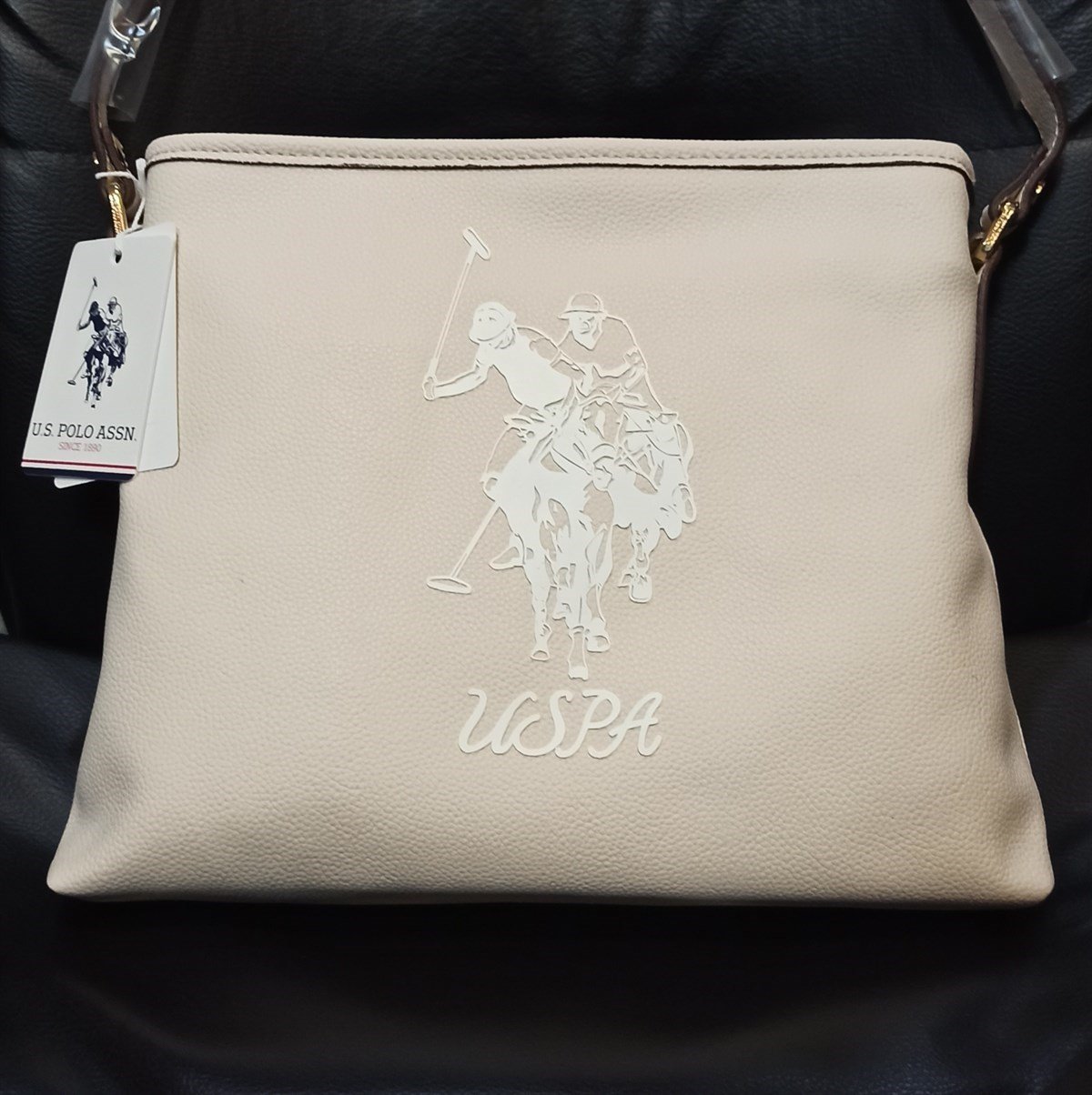 U.S. Polo Assn. Kadın Omuz Çantası US20257 BEJ