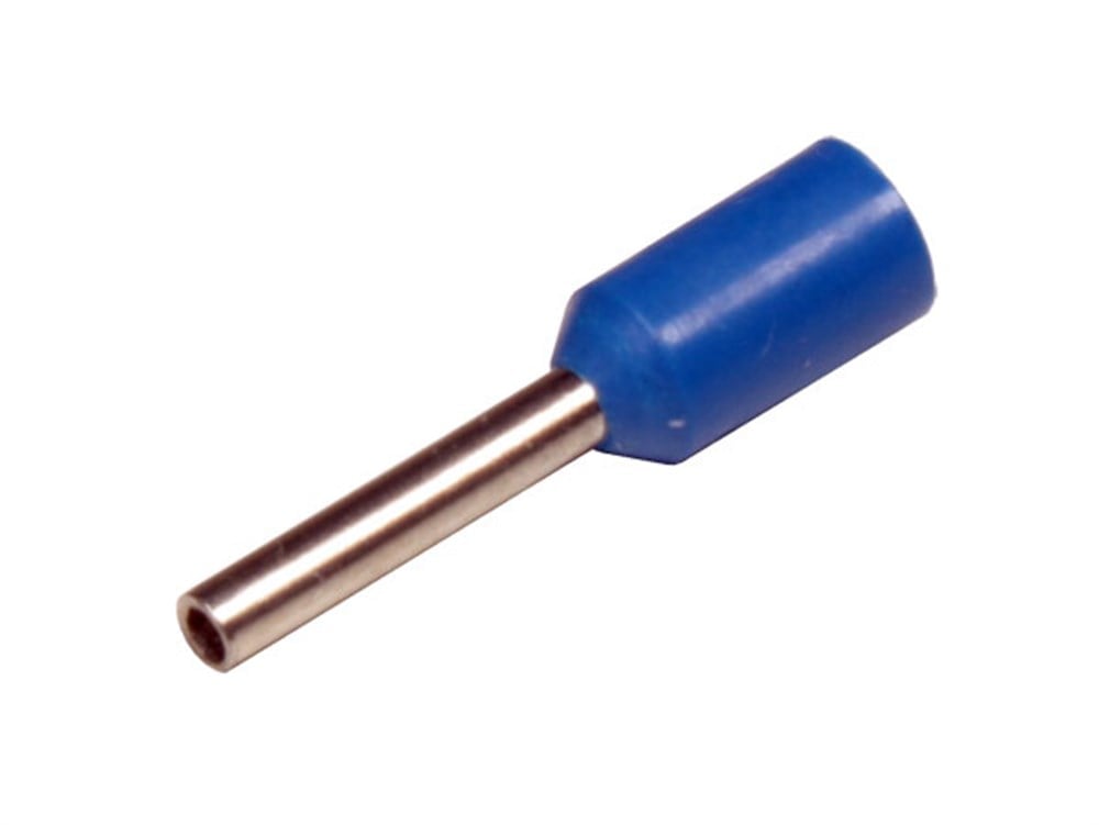 0.75 mm2 İzoleli Yüksük Mavi 20 AWG 10 Adet