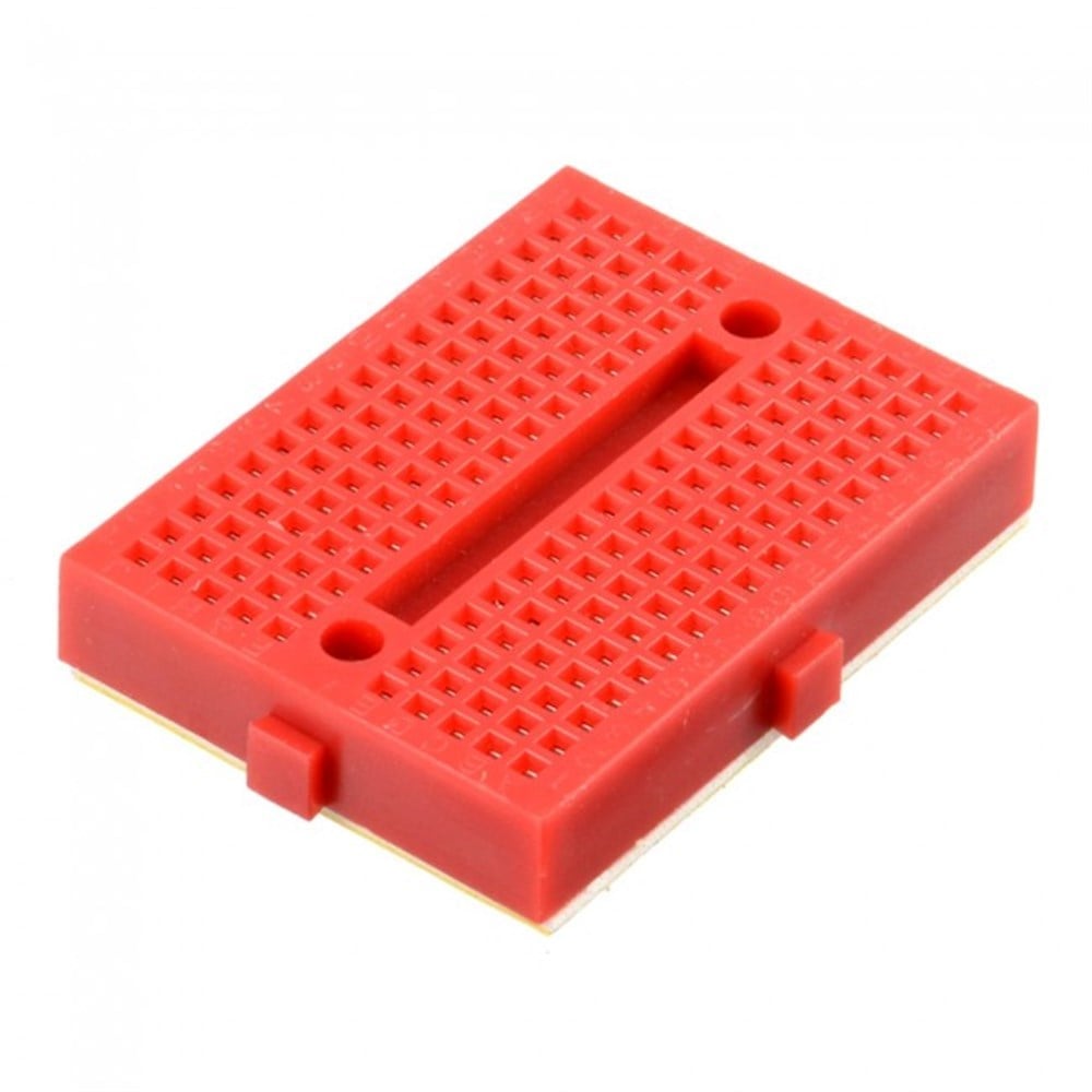 170 noktalı Kırmızı Mini Breadboard