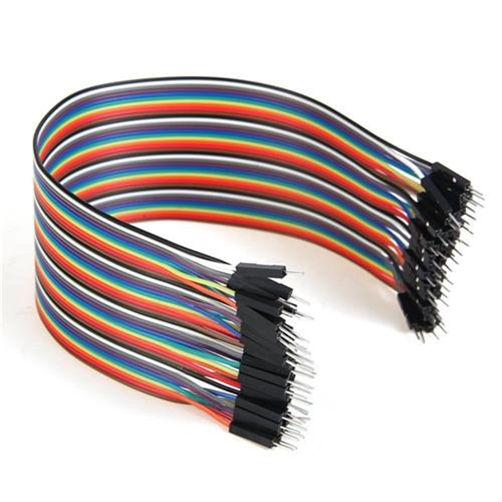40 pin Jumper Kablo Erkek-Erkek 20cm