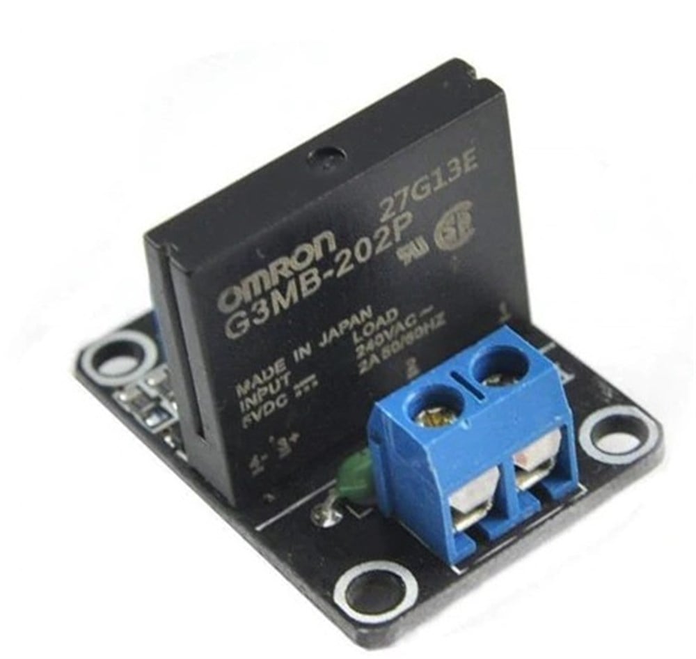 A03B Tek Kanal 5V SS Röle (Solid State SSR 250V 2A Sigortalı)