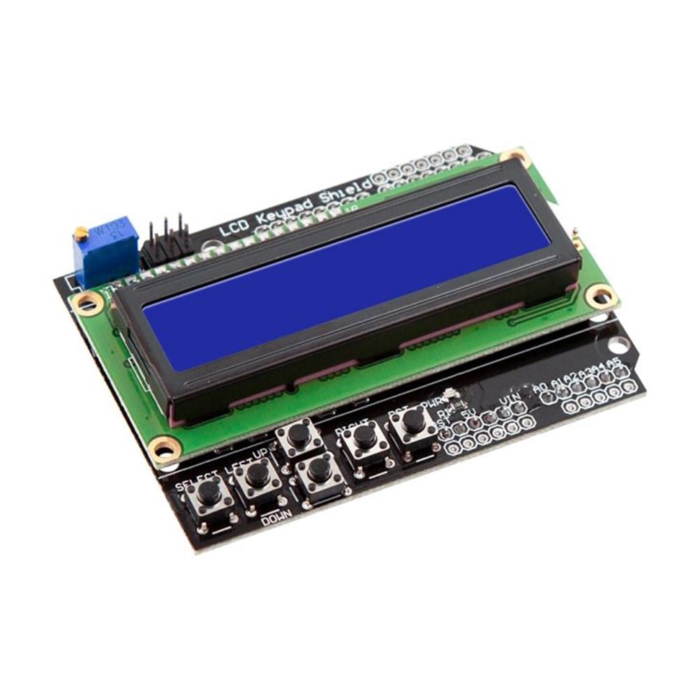 Arduino LCD Keypad Shield Mavi Arkaışık