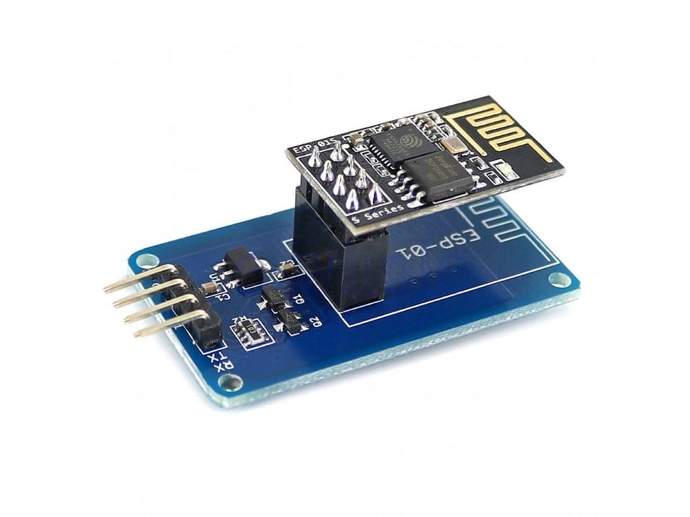 ESP-01 Wifi Modül Adaptör ile beraber