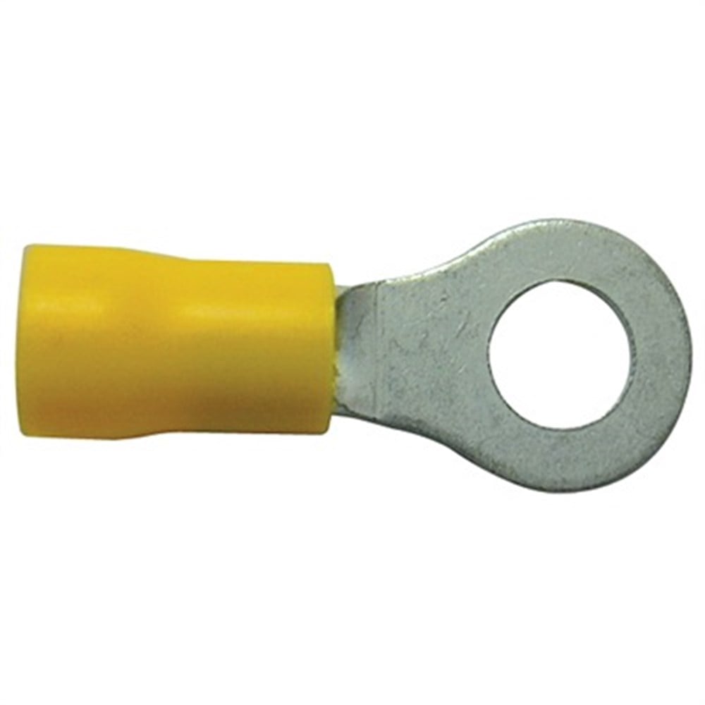 Kompent4,00-6,0 mm İzoleli Yuvarlak Kablo Pabucu 5'li Paket - Sarı