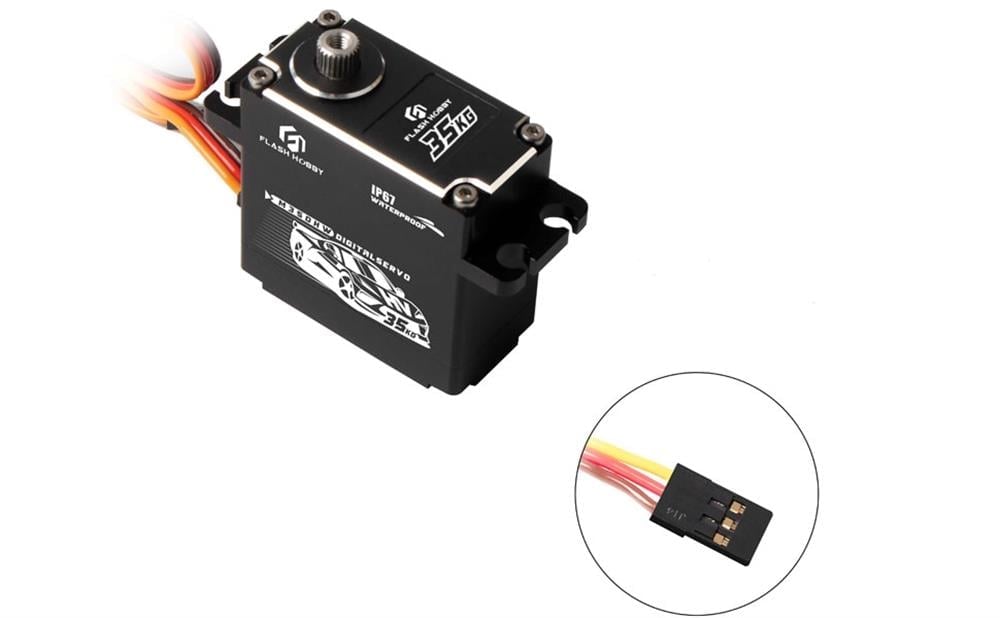 KompentM35DHW Su Geçirmez 270 Derece 35KG Dijital Servo Motor