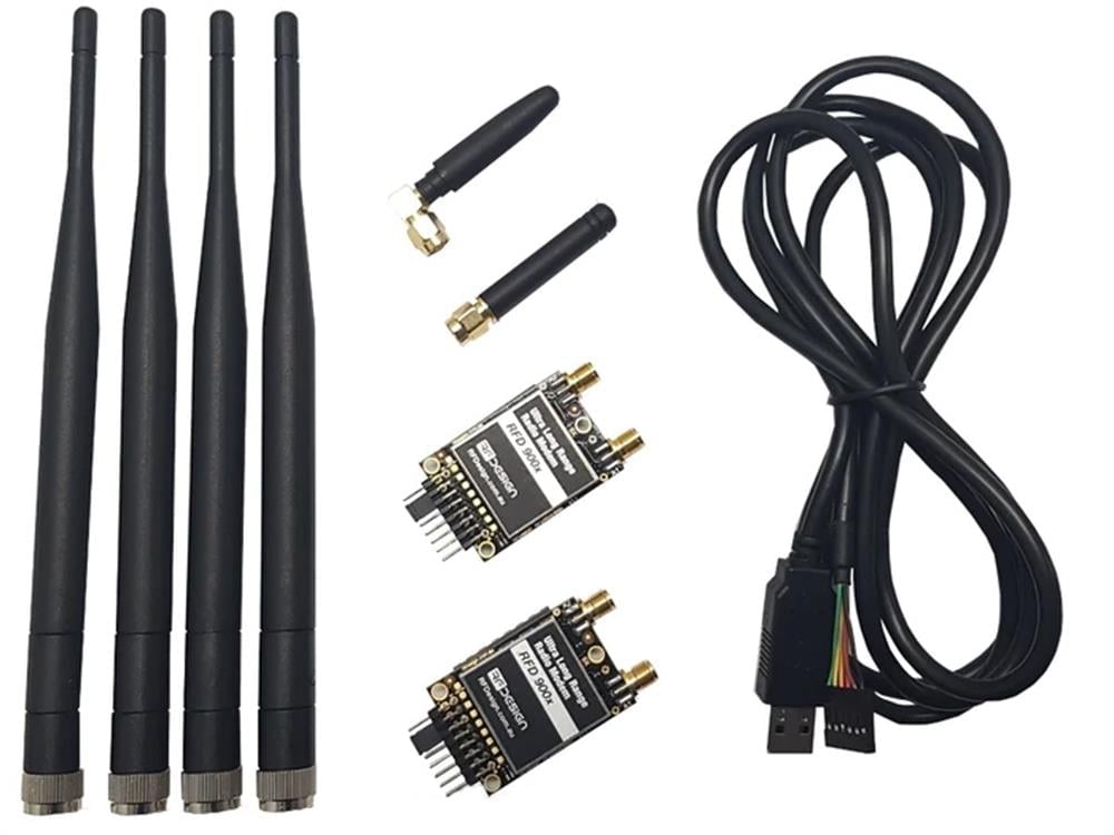 KompentRFD900x Ultra Uzun Menzilli Telemetri Modem Paketi