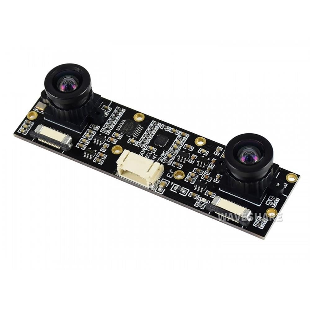 KompentWaveshare IMX219-83 Stereo Kamera, 8 MP , Derinlik Görüşü, 	Binoküler Kamera Modülü
