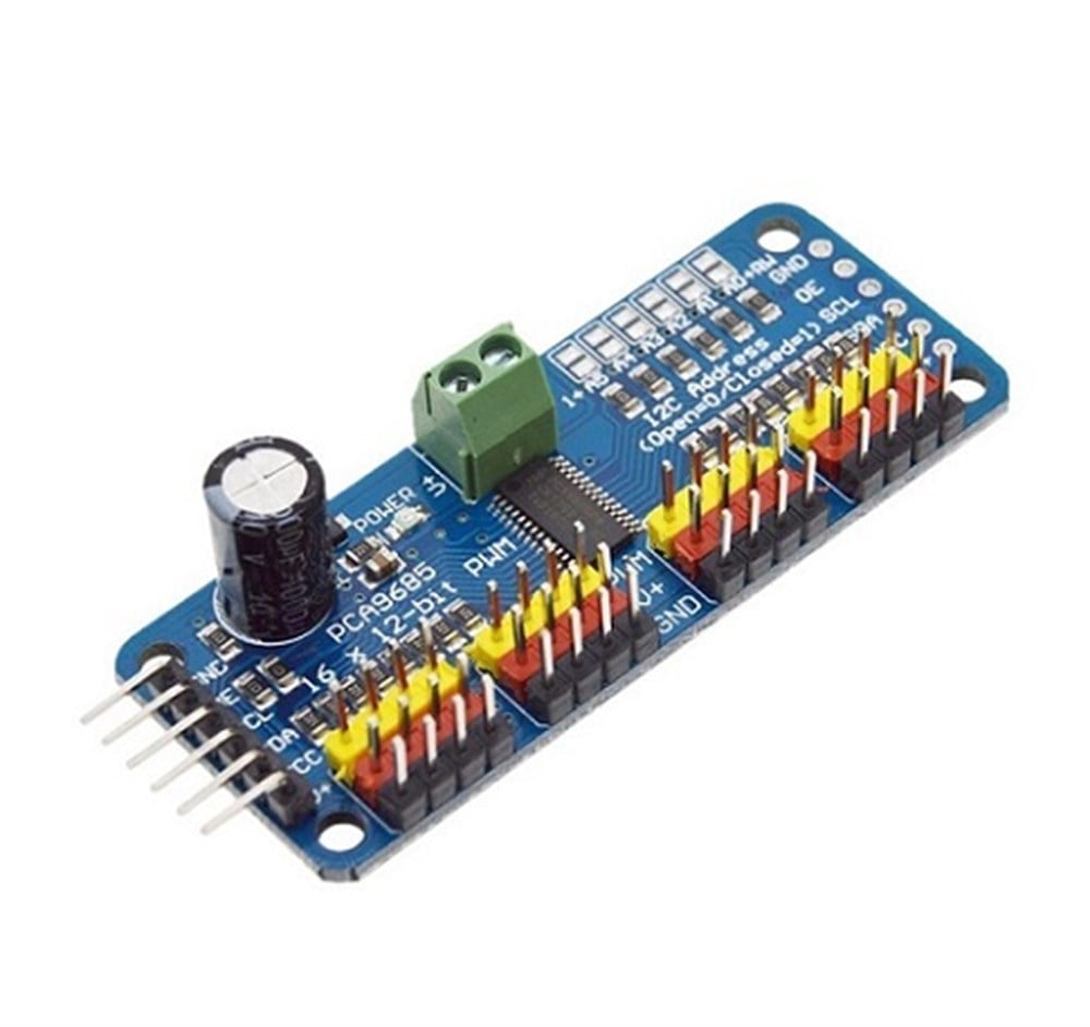 PCA9685 16 Kanal 12 bit PWM/Servo Sürücü Shield I2C Arayüz