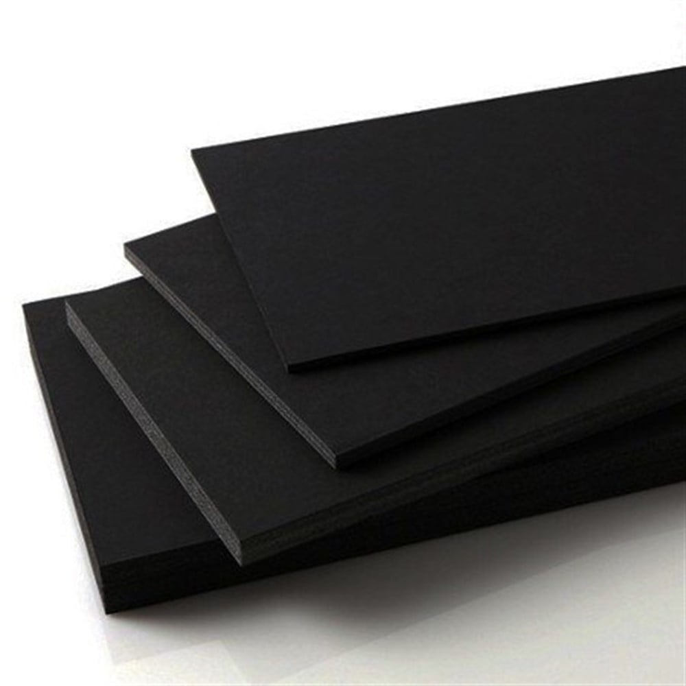 Siyah Dekota Levha Foreks Pvc Foam 5 mm 100x55cm