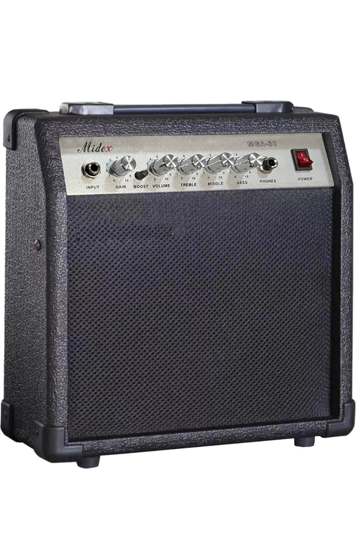 Midex RPH20-30W-AMP Elektro Gitar Seti 30 WATT GAİN'Lİ Amfi Kulaklık Full SET