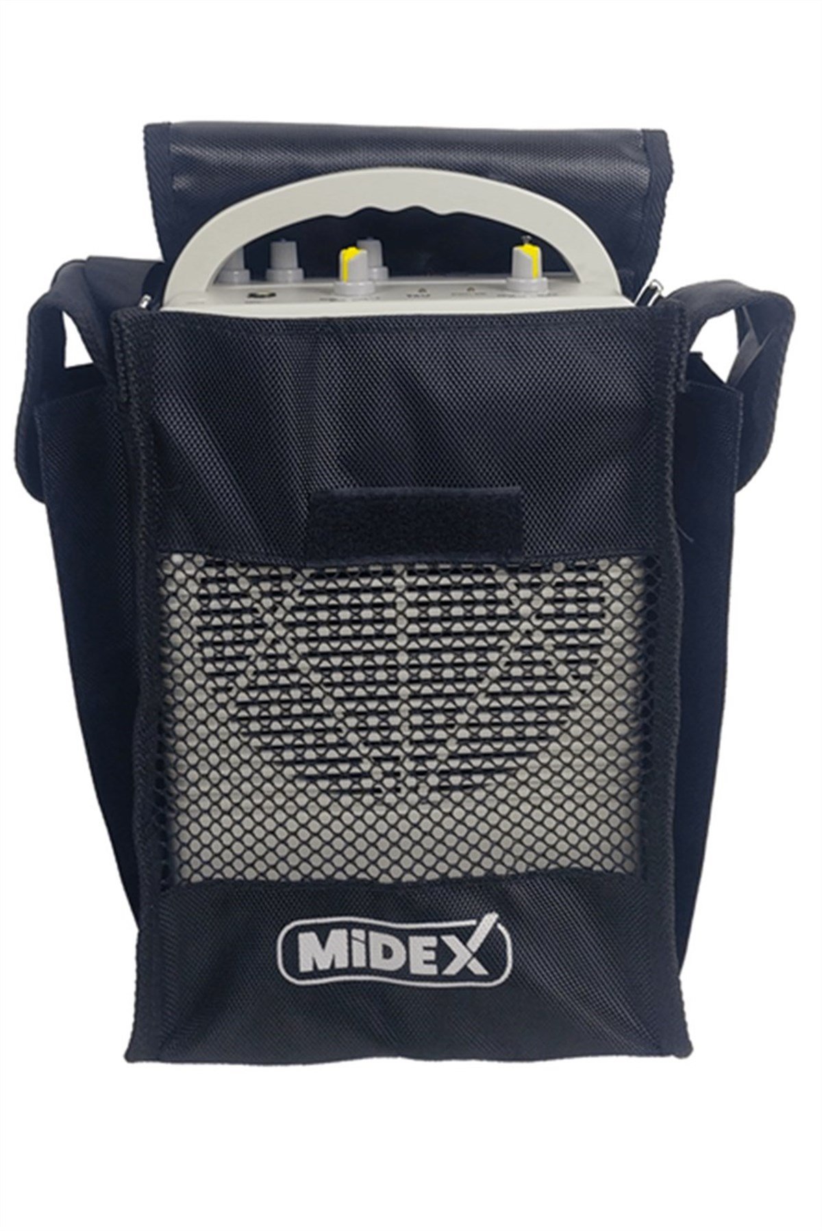 Midex 100 Watt 3 Mikrofonlu FM Radyolu Taşınabilir Şarjlı Portatif Ses Sistemi Hoparlör USB MP3 (MXR-100)