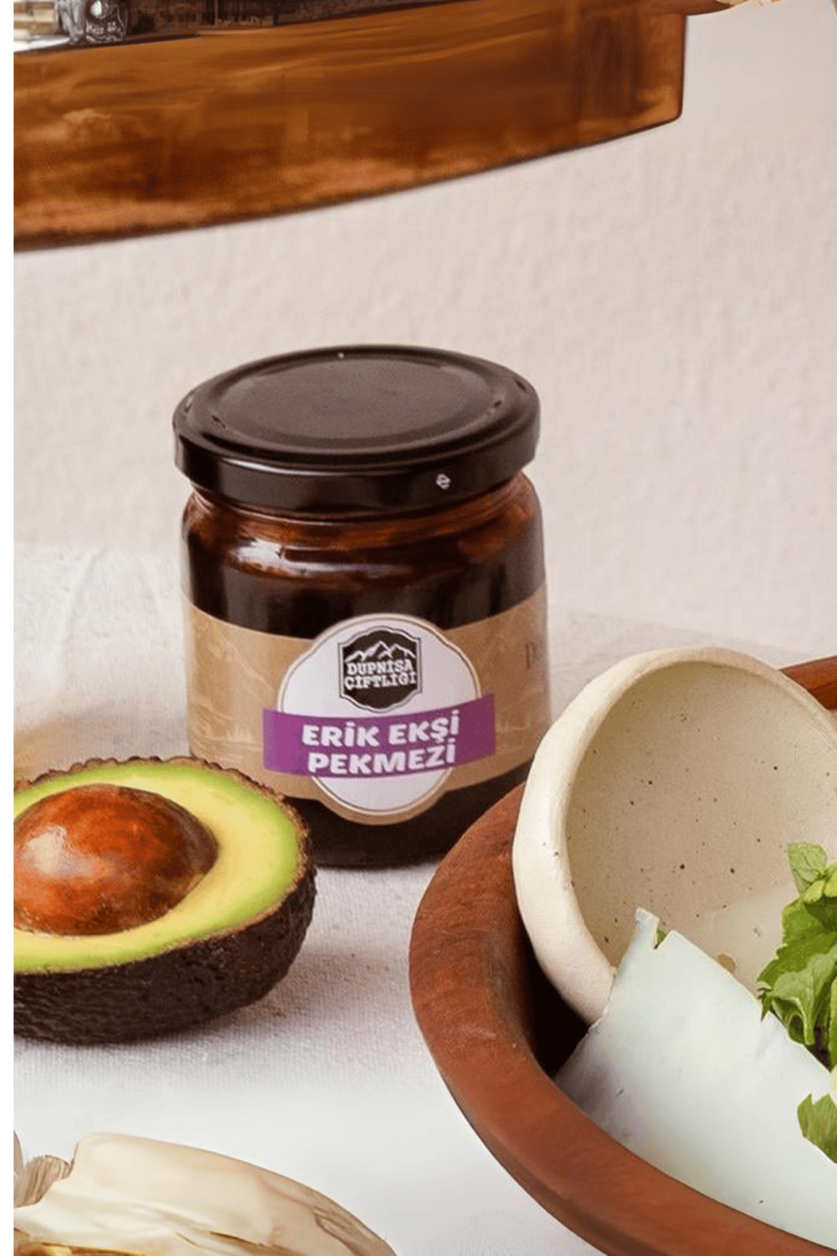 Bal & PekmezDupnisa ÇiftliğiErik Ekşi Pekmezi 320g