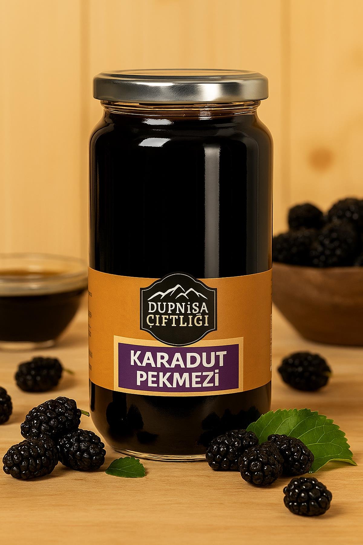 Bal & PekmezDupnisa ÇiftliğiKaradut Pekmezi 310g