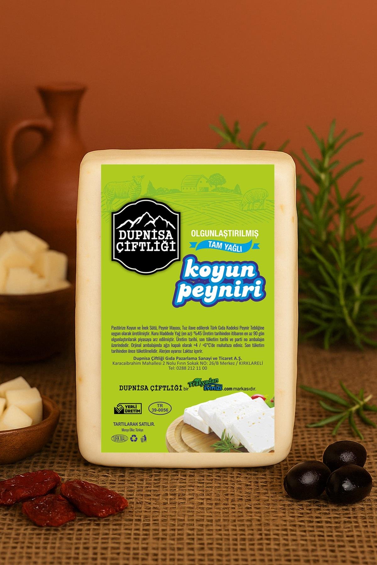 Beyaz PeynirlerDupnisa ÇiftliğiKoyun Peyniri