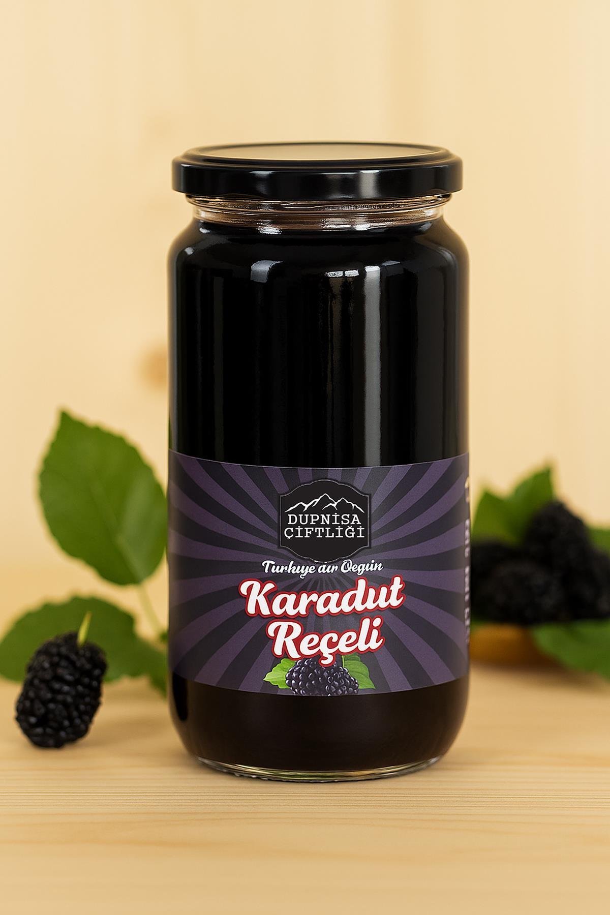 ReçellerDupnisa ÇiftliğiKaradut Reçeli 300g