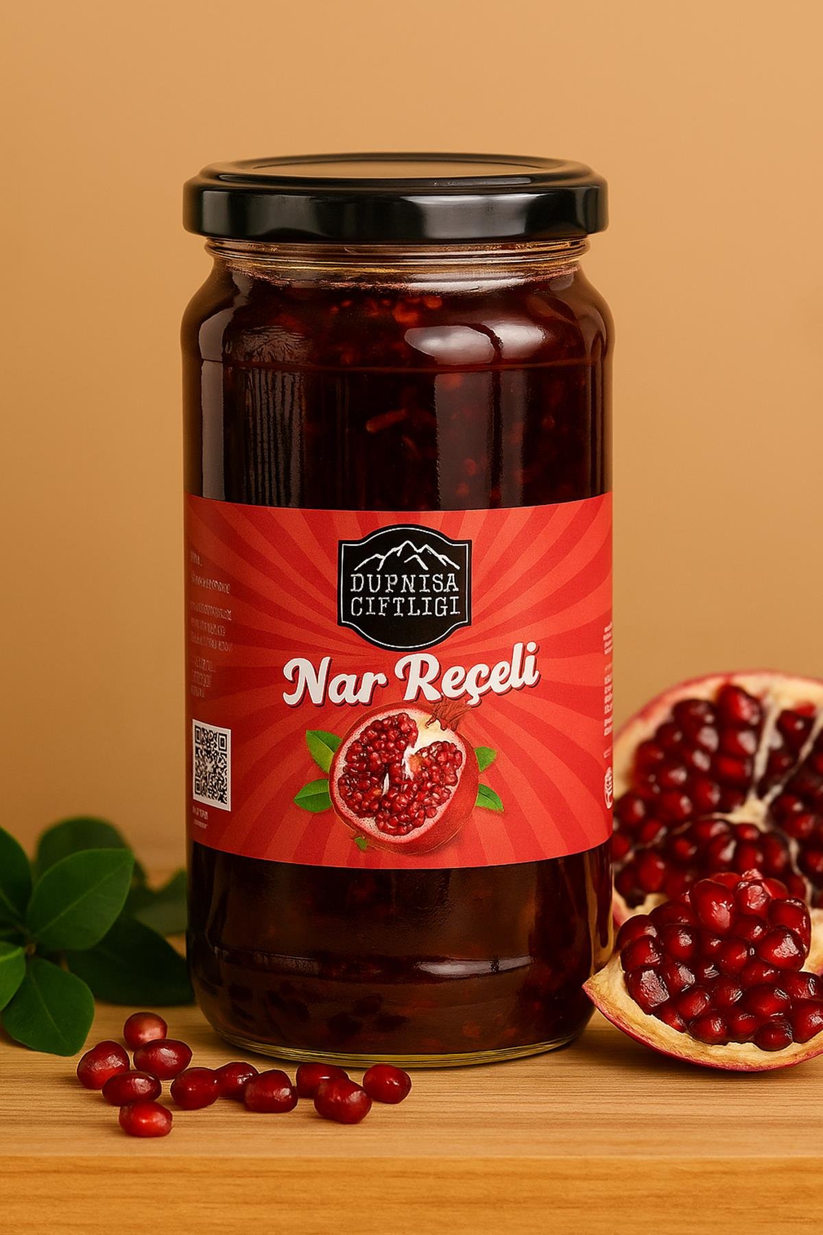 ReçellerDupnisa ÇiftliğiNar Reçeli 300g
