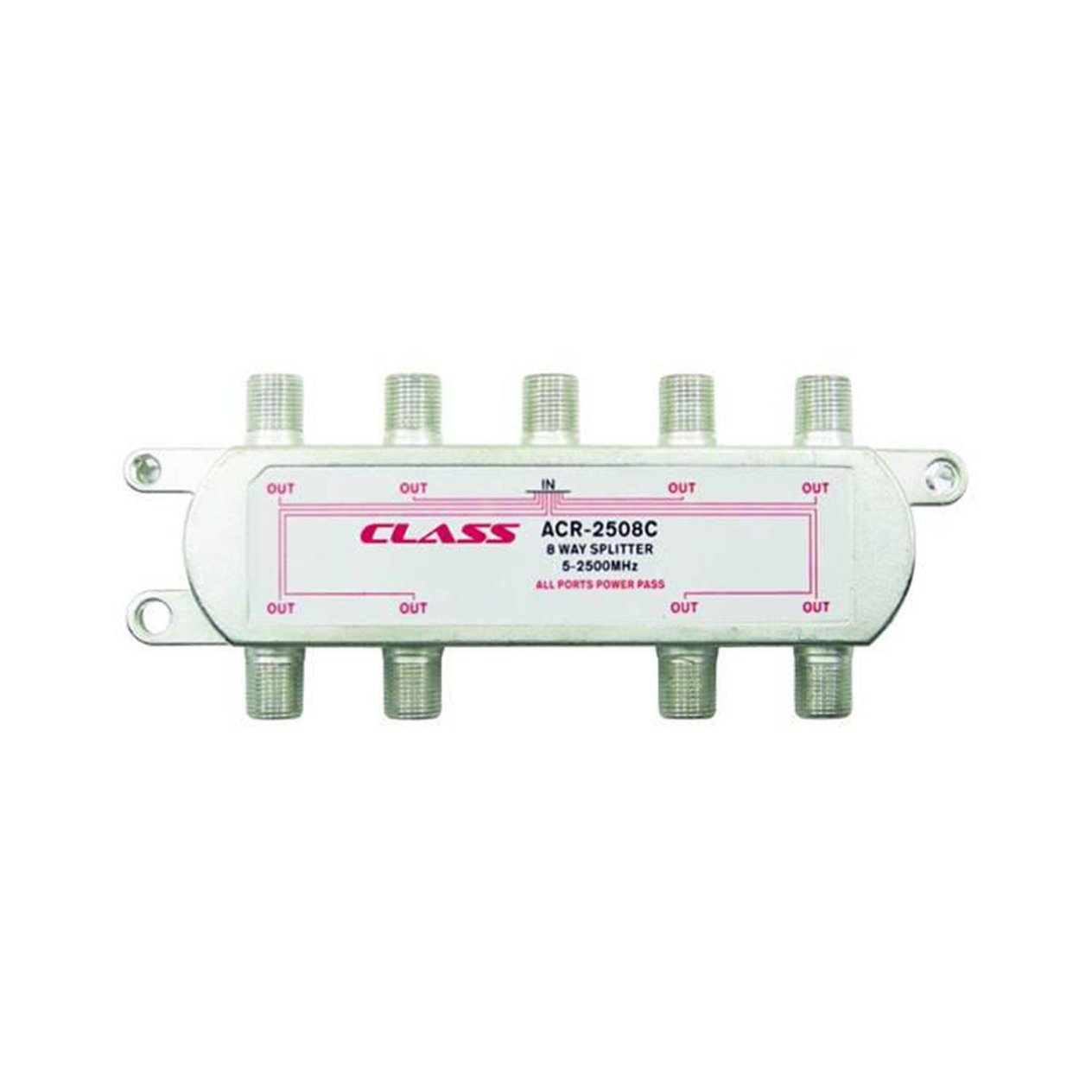 ClassSplitter Uydu BölücülerClass ACR-2508C 1/8 5-2500 Mhz Splitter