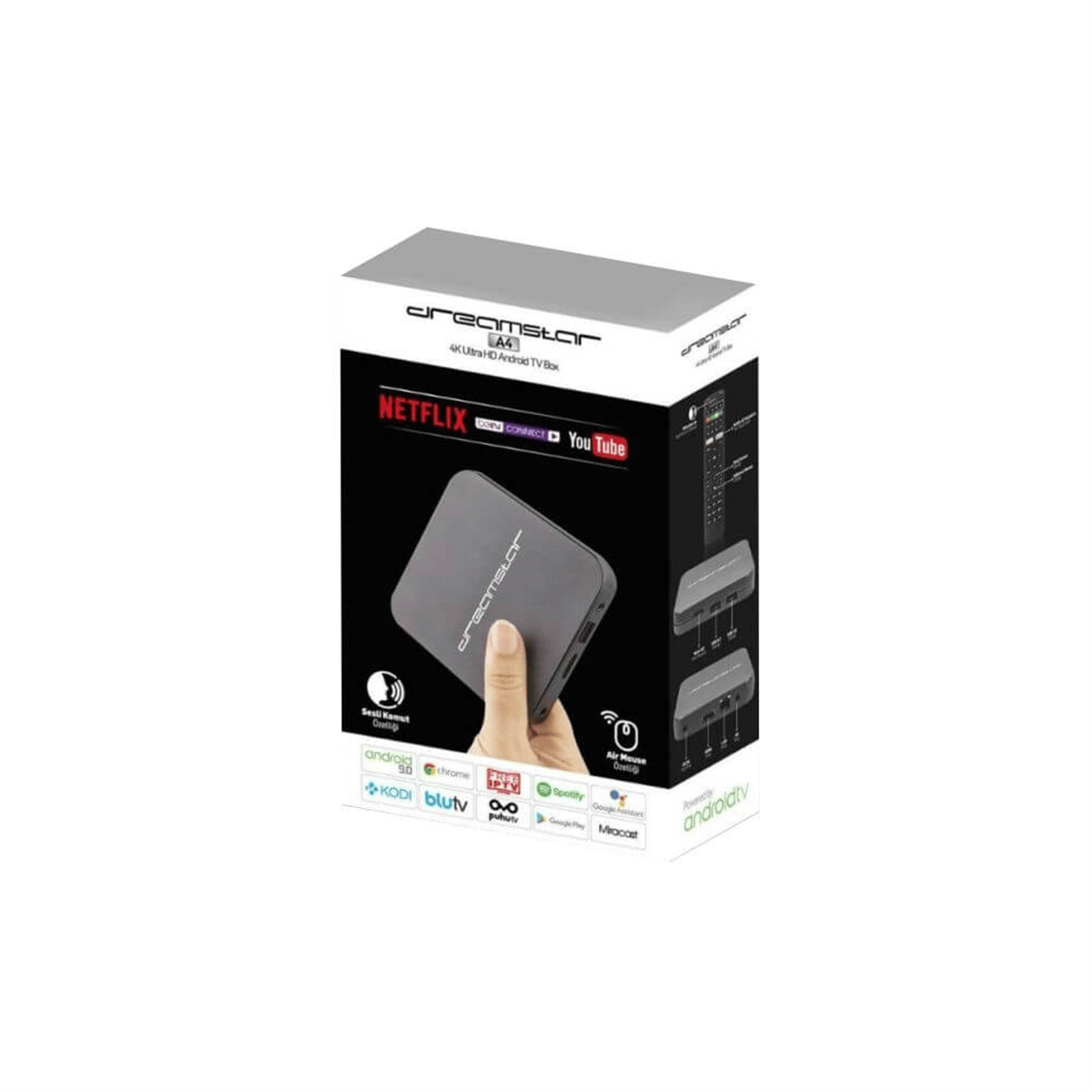 DreamstarAndroid Tv BoxDreamstar A4 4K Ultra HD Android Tv Box