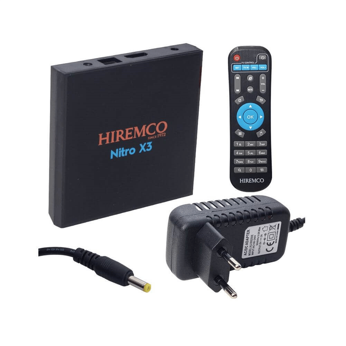 HiremcoAndroid Tv BoxHiremco Nitro X3 Android 9.0 4 GB 4K Android Box 