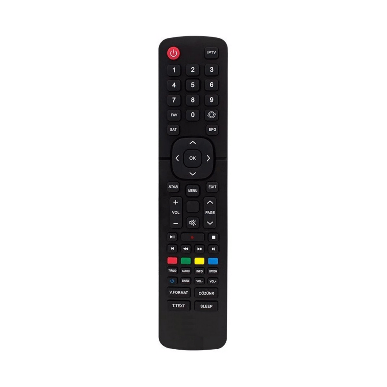 HiremcoUydu Alıcısı KumandalarıHiremco Turbo 4K S10 Uydu Alıcı Kumandası