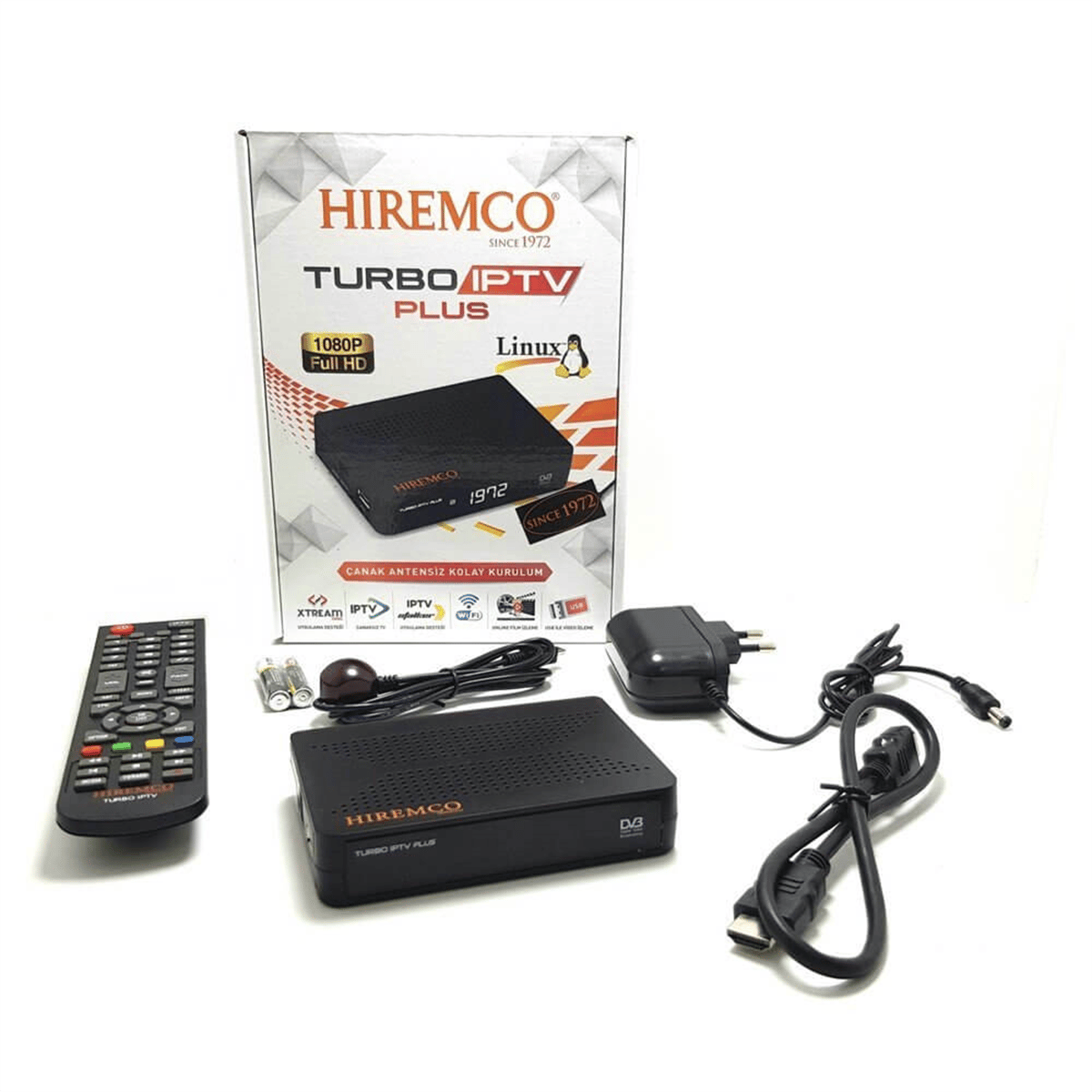 HiremcoHiremco Uydu AlıcılarıHiremco Turbo IPTV Plus Uydu Alıcısı