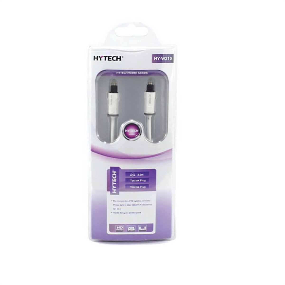HytechOptik Ses KablolarıHytech HY-W210 2 Metre Optik Kablo