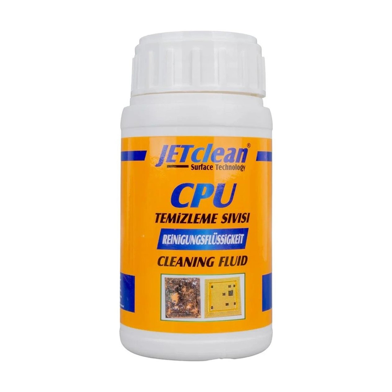 JetCleanLehim Temizleme Sıvıları ve SpreyleriJetClean CPU-250 CPU Entegre Temizleme Sıvısı 250 mL - Bilgisayar ve Elektronik Parça Temizleyici