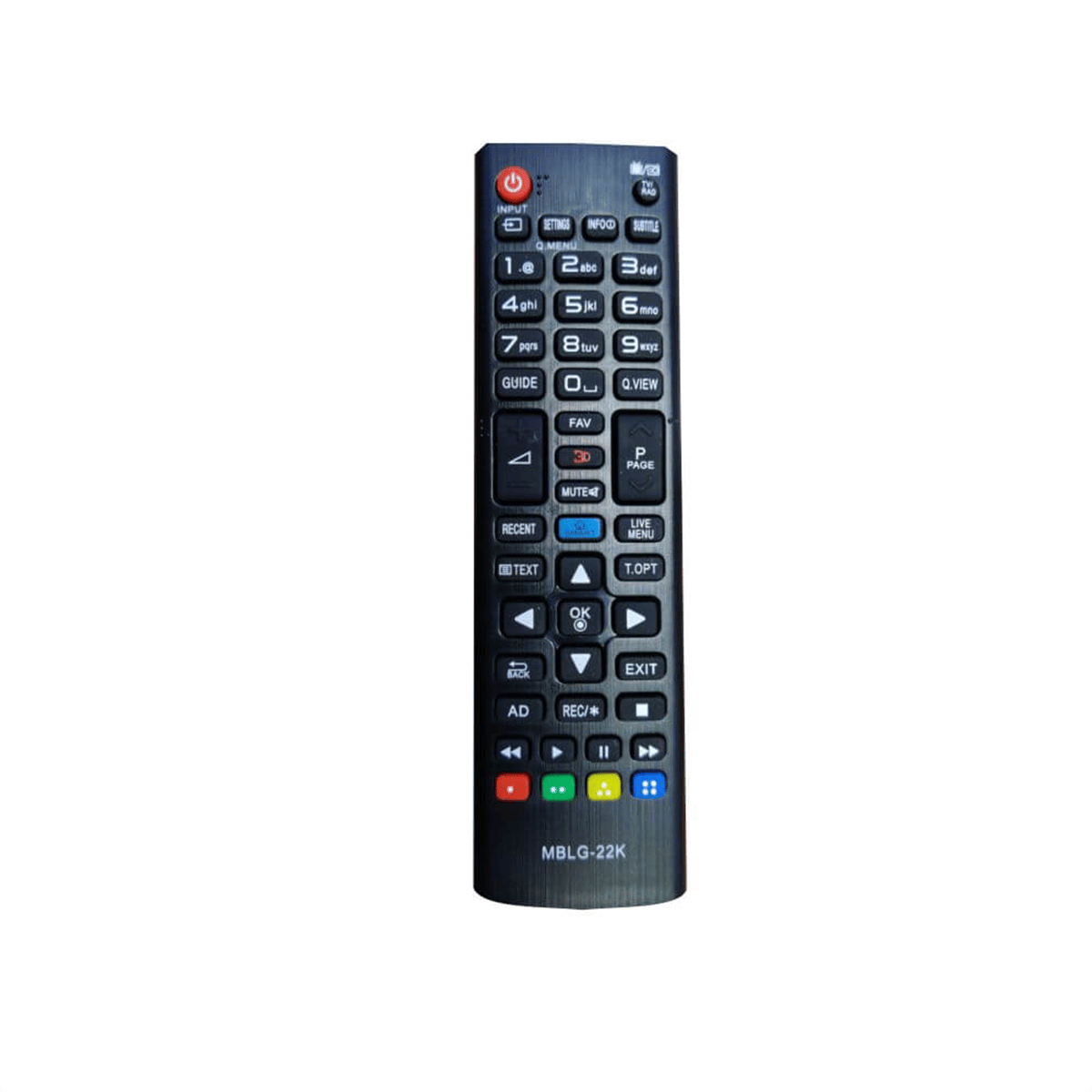 LgTelevizyon KumandalarıLG 3D Tuşlu Lcd Tv Kumandası MBLG-22K