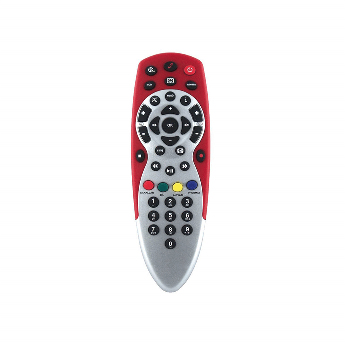 MultiboxUydu Alıcısı KumandalarıMultibox Digiturk Yan Sanayi Kumanda MB-DJT100-UK