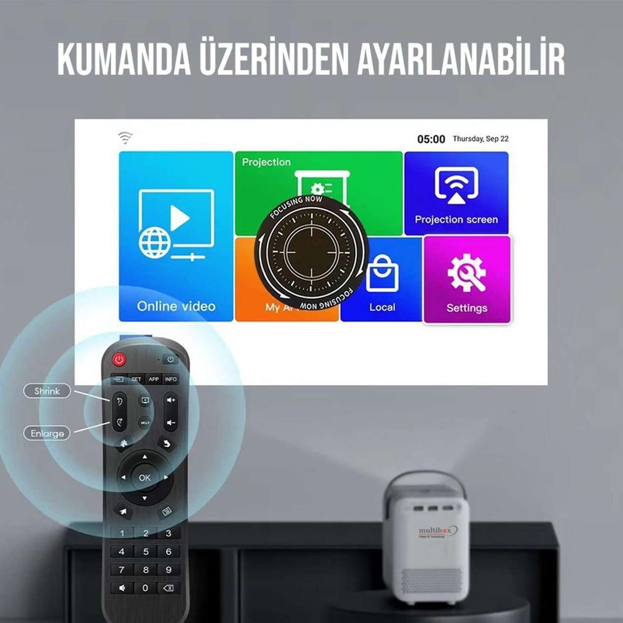 MultiboxProjeksiyon CihazlarıMultibox Probox Taşınabilir Android Projeksiyon
