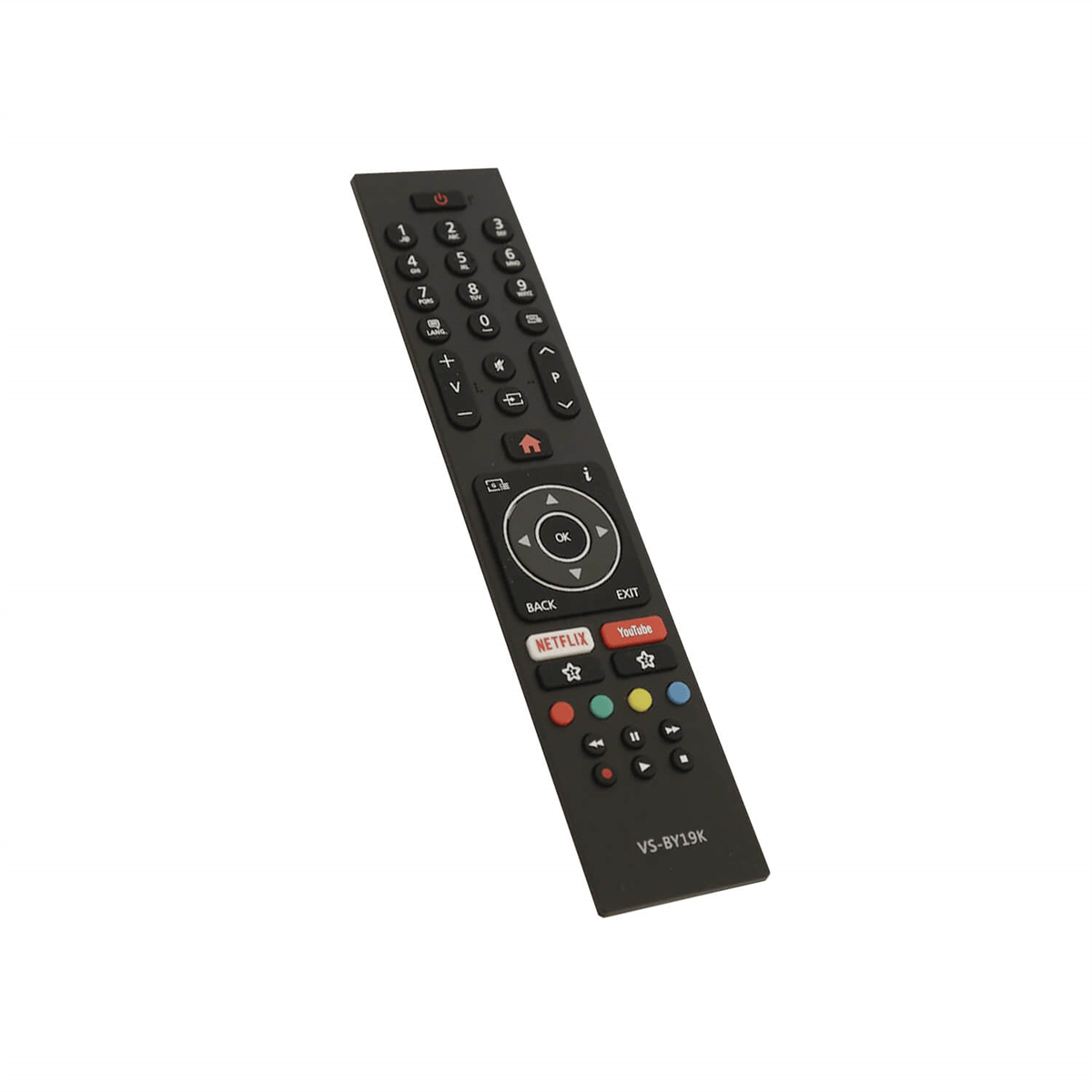 MultiboxUydu Alıcısı KumandalarıMultibox Vestel TV Uyumlu Yan Sanayi Kumanda VS-BY19K