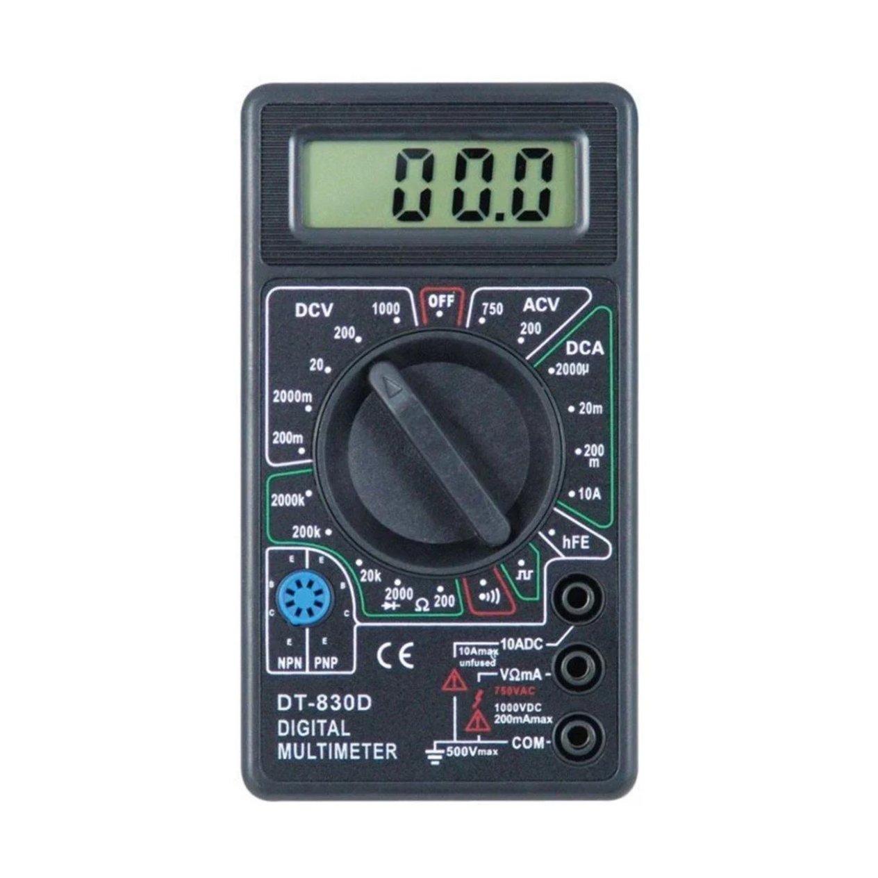 PowermasterÖlçü AletleriPowermaster DT-830D Dijital Akım Voltaj Direnç Ölçer Multimetre Ölçü Aleti