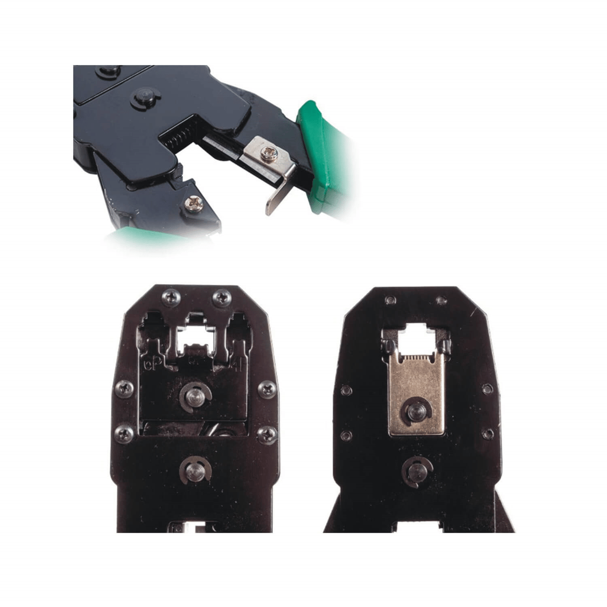 PowermasterKonnektör Sıkma PenseleriPowermaster RJ11-RJ9-RJ45 3'lü Sıkma Pensesi