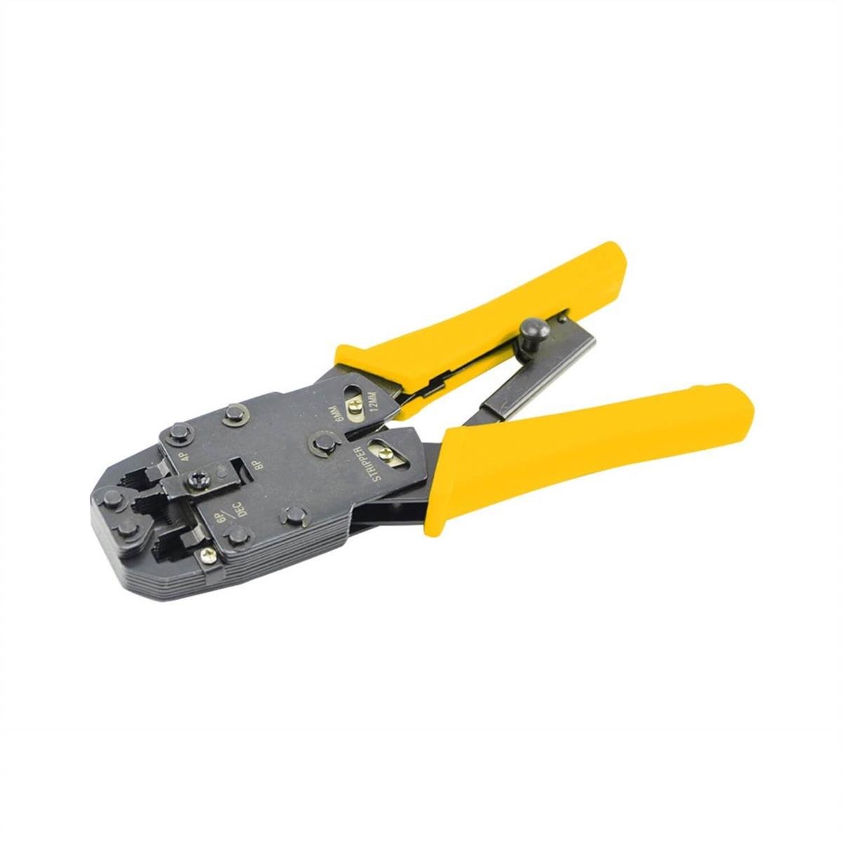 PowermasterKonnektör Sıkma PenseleriPowermaster YK-2008R RJ11-RJ12-RJ22-RJ45 Sıkma Pensesi