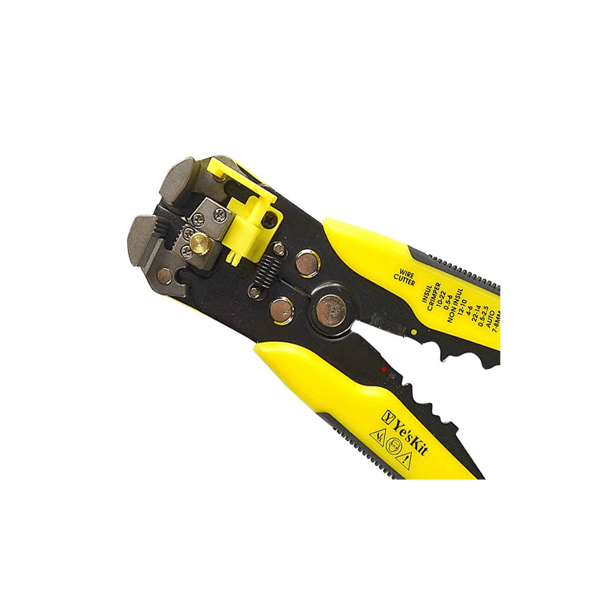 PowermasterKonnektör Sıkma PenseleriPowermaster YK-371B Kablo Soyucu Terminal Sıkma Pensesi