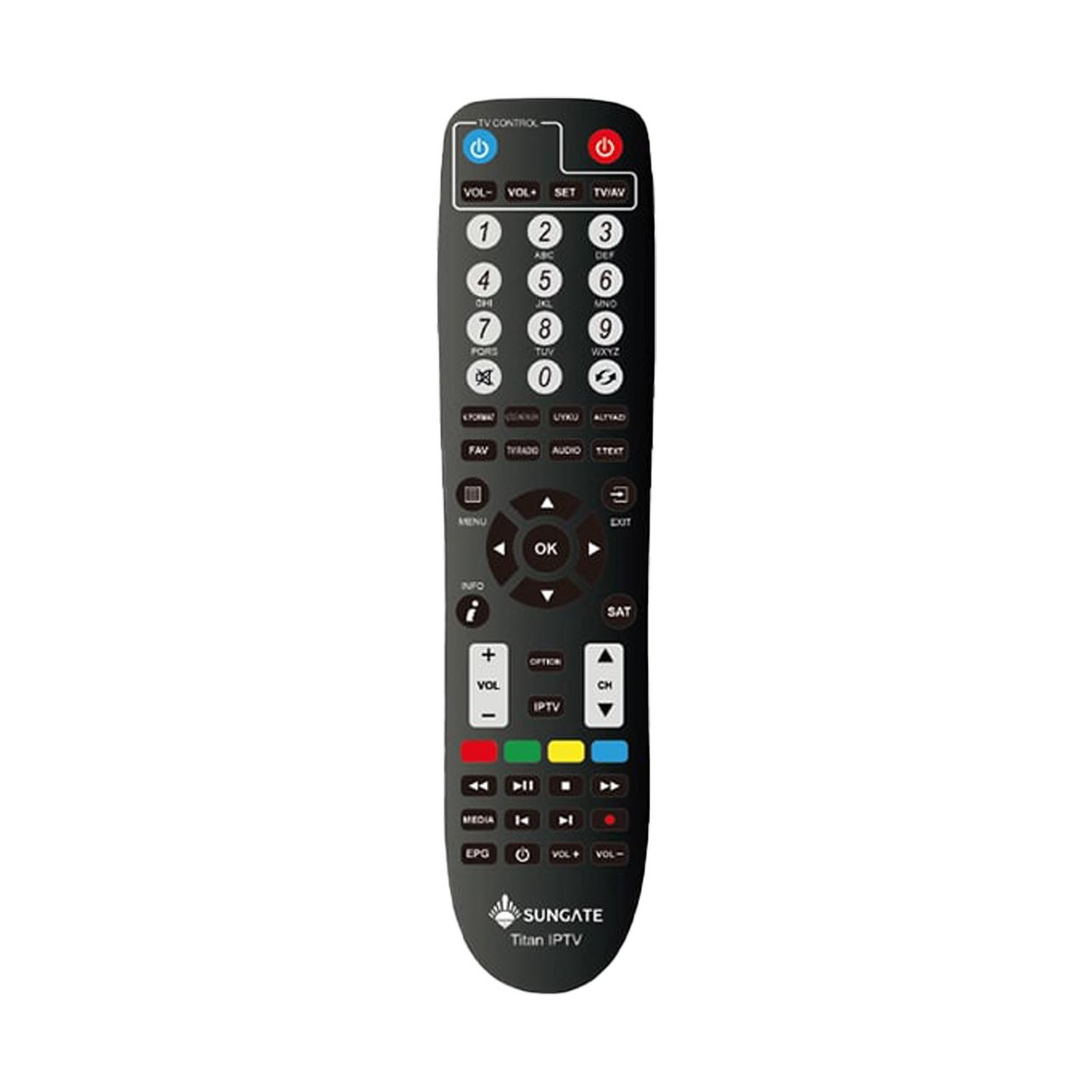 ShowmaxUydu Alıcısı KumandalarıShowmax SH3802 Sungate - Titan Uydu Alıcı Kumanda