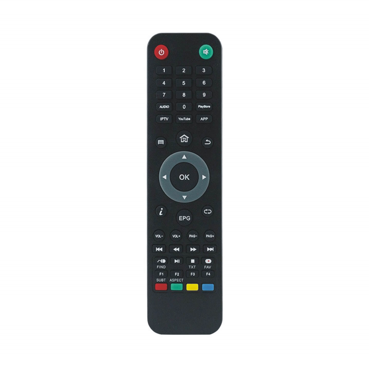 SpyboxUydu Alıcısı KumandalarıSpybox S9 Android 4K Yan Sanayi Kumanda