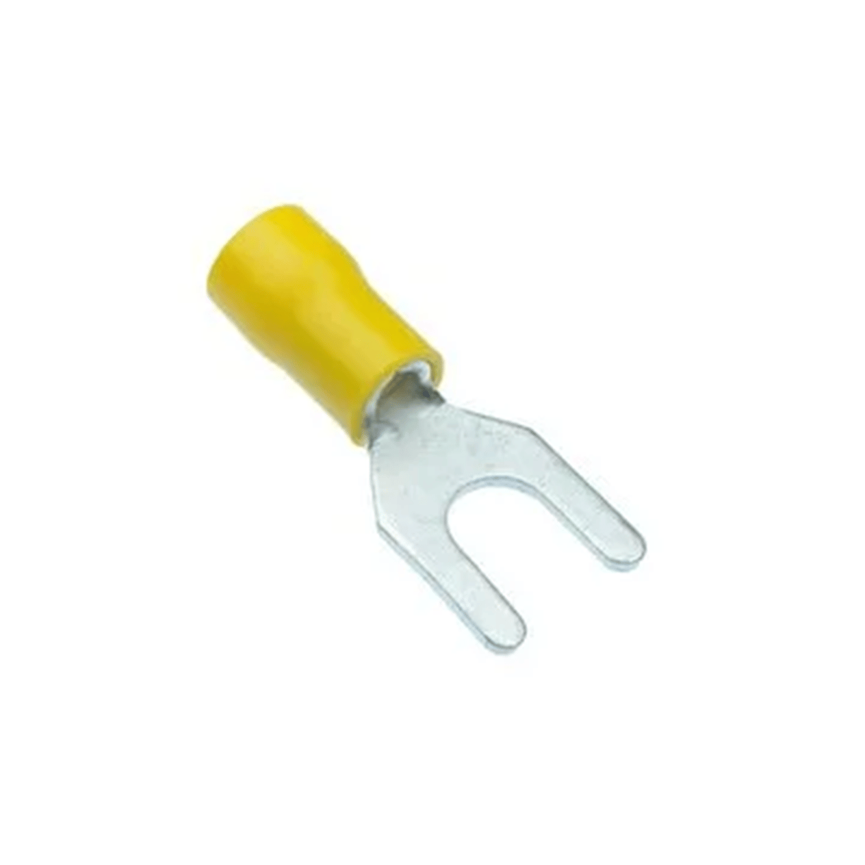 StrongerKablo Pabuç ÇatalStronger 100 Adet Çatal 4 - 6 mm2 M4 Sarı İzoleli Kablo Pabuç