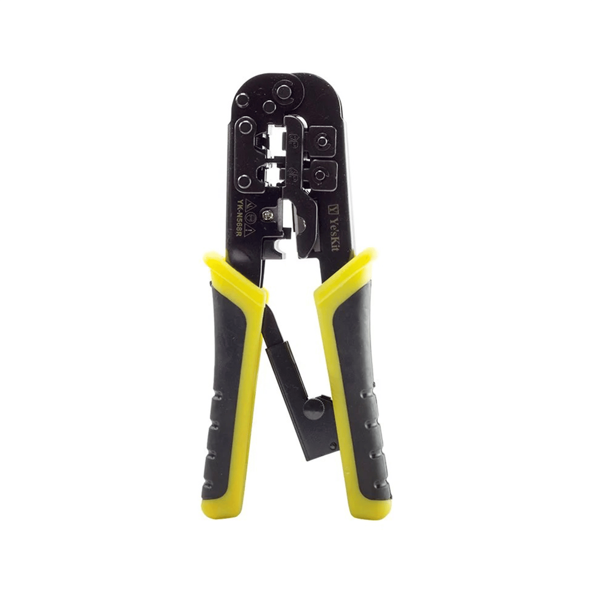 YeskitKonnektör Sıkma PenseleriYeskit YK-N568R RJ11-RJ12-RJ22-RJ45 Sıkma Pensesi