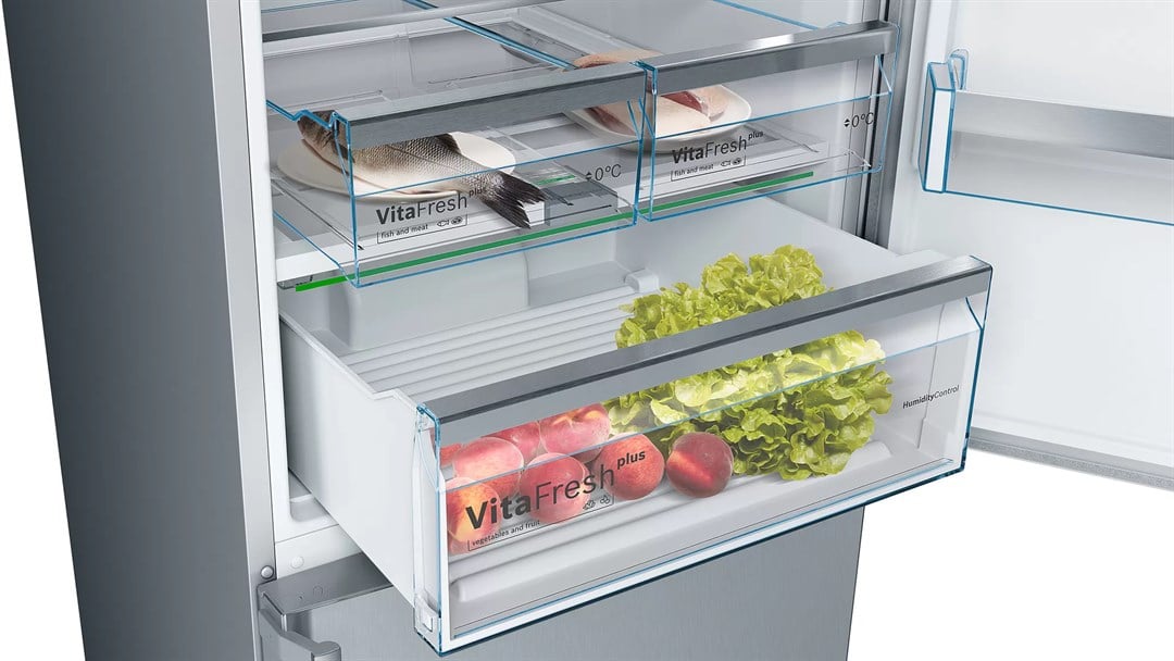 KGN56HIF0N Bosch KGN56HIF0N 559 Lt A++  NoFrost, VitaFresh Plus Buzdolabı Inox