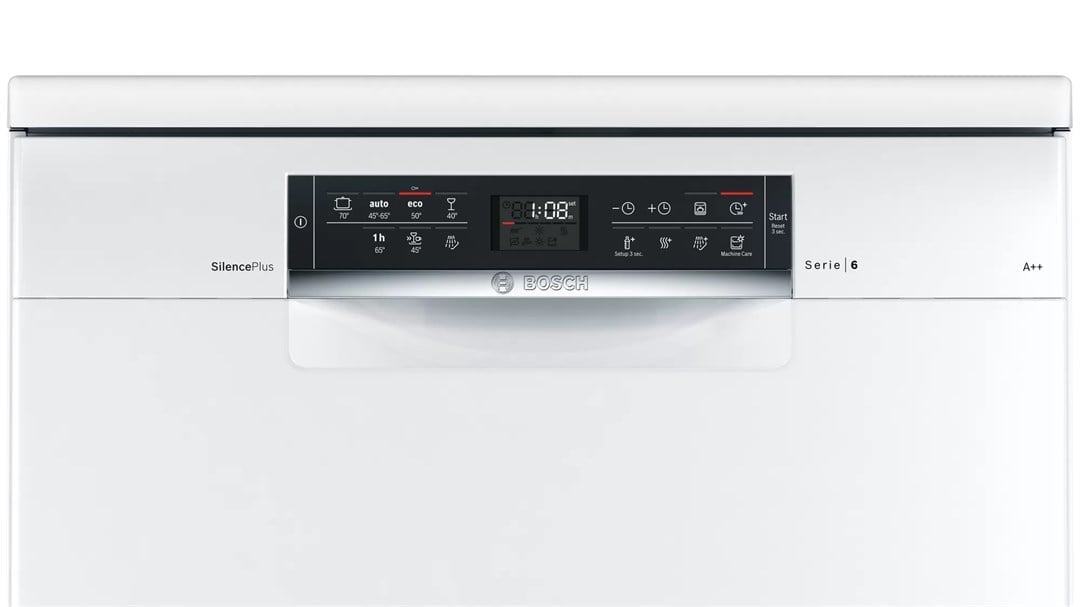 Bosch SMS67NW01T A++ 7 Programlı Bulaşık Makinesi Beyaz