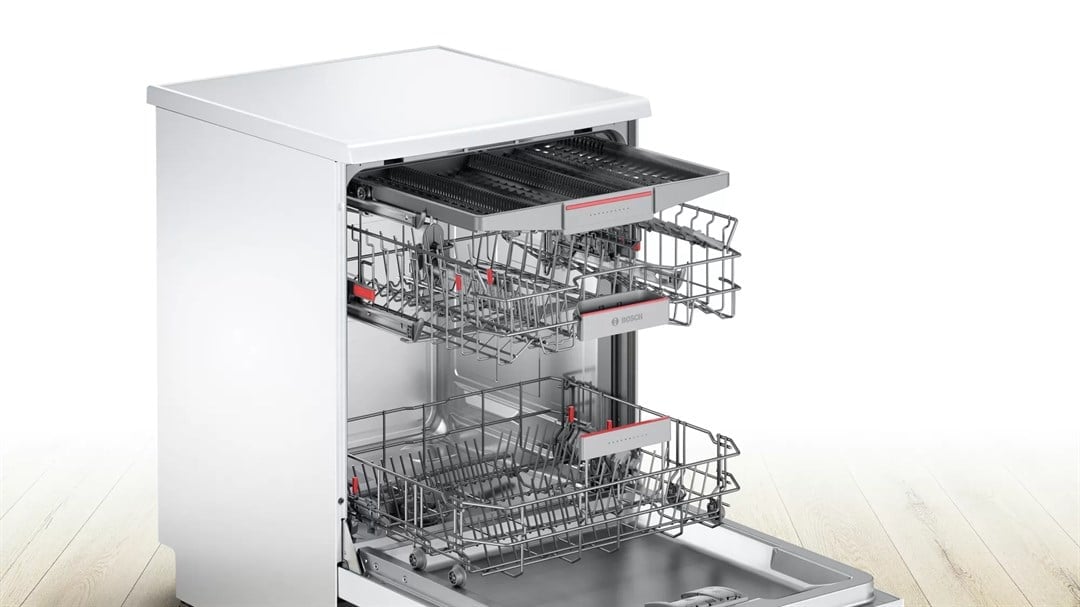 Bosch SMS67NW01T A++ 7 Programlı Bulaşık Makinesi Beyaz