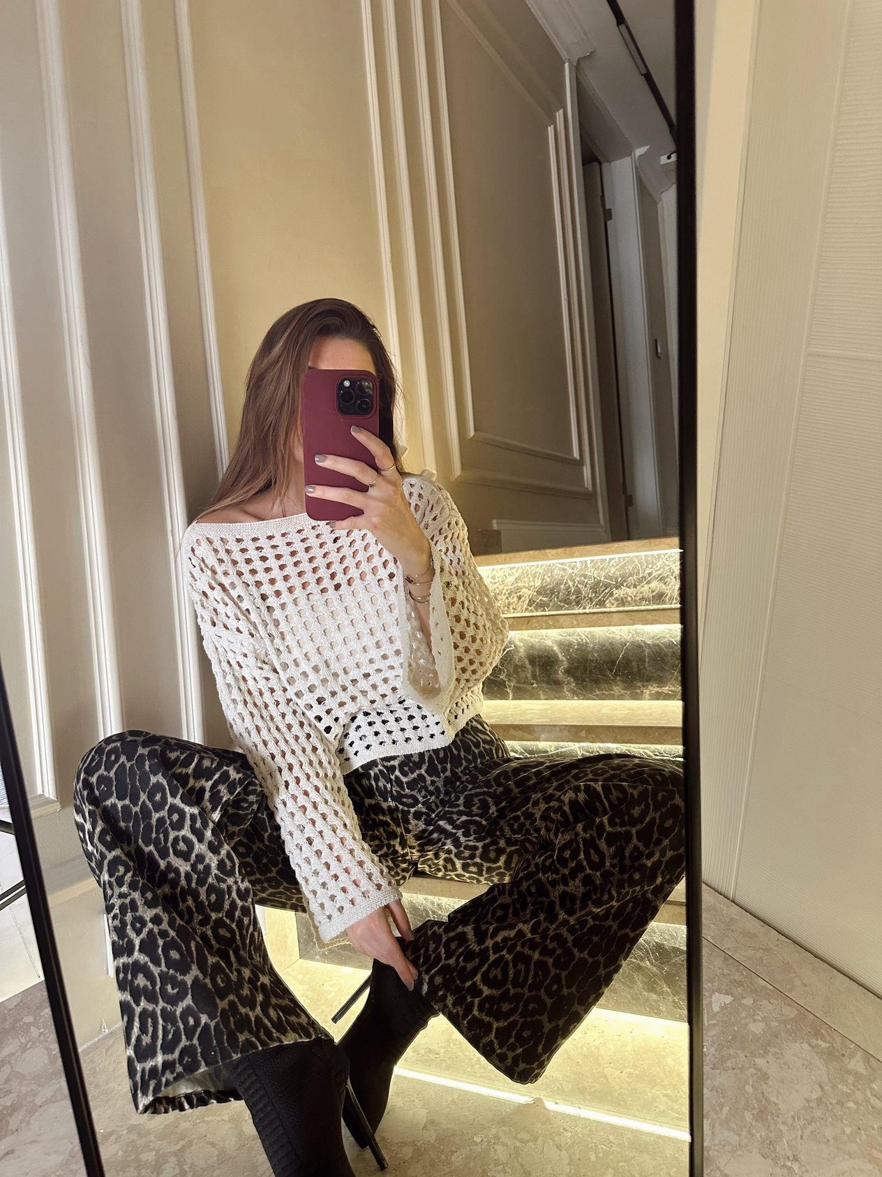 Triko BluzBej Mini Ajurlu Crop Bluz