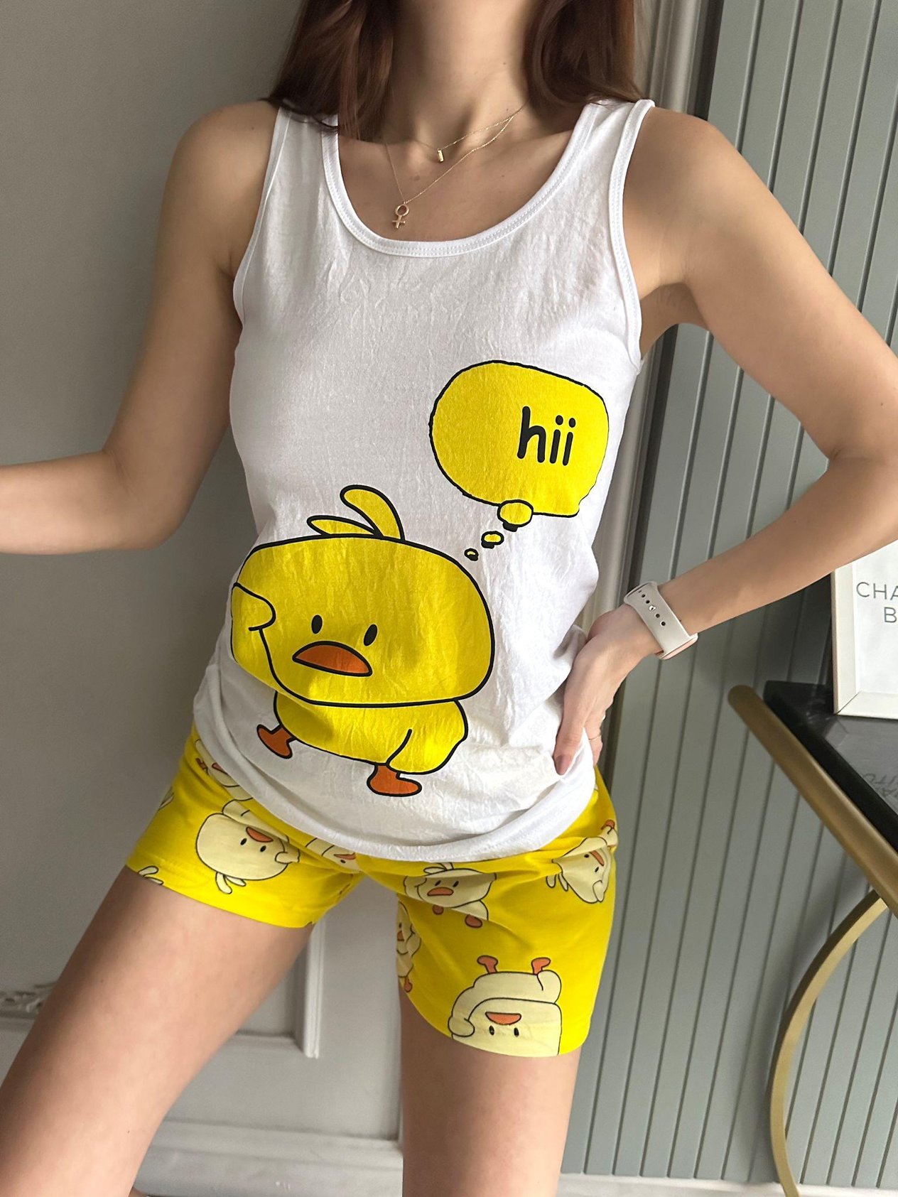 Şortlu TakımCivciv Şortlu Pijama Takım