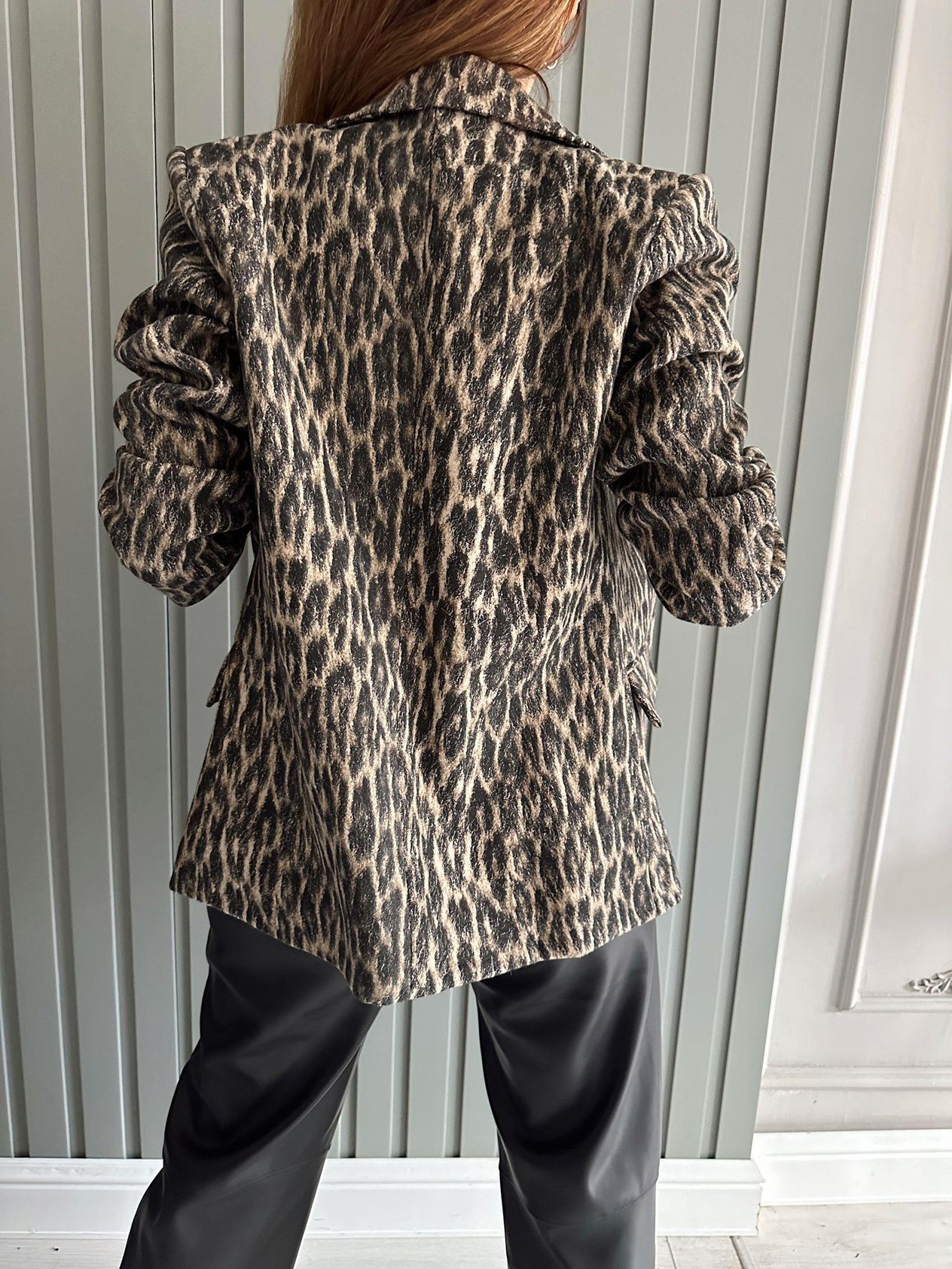Blazer CeketLeopar Blazer Ceket