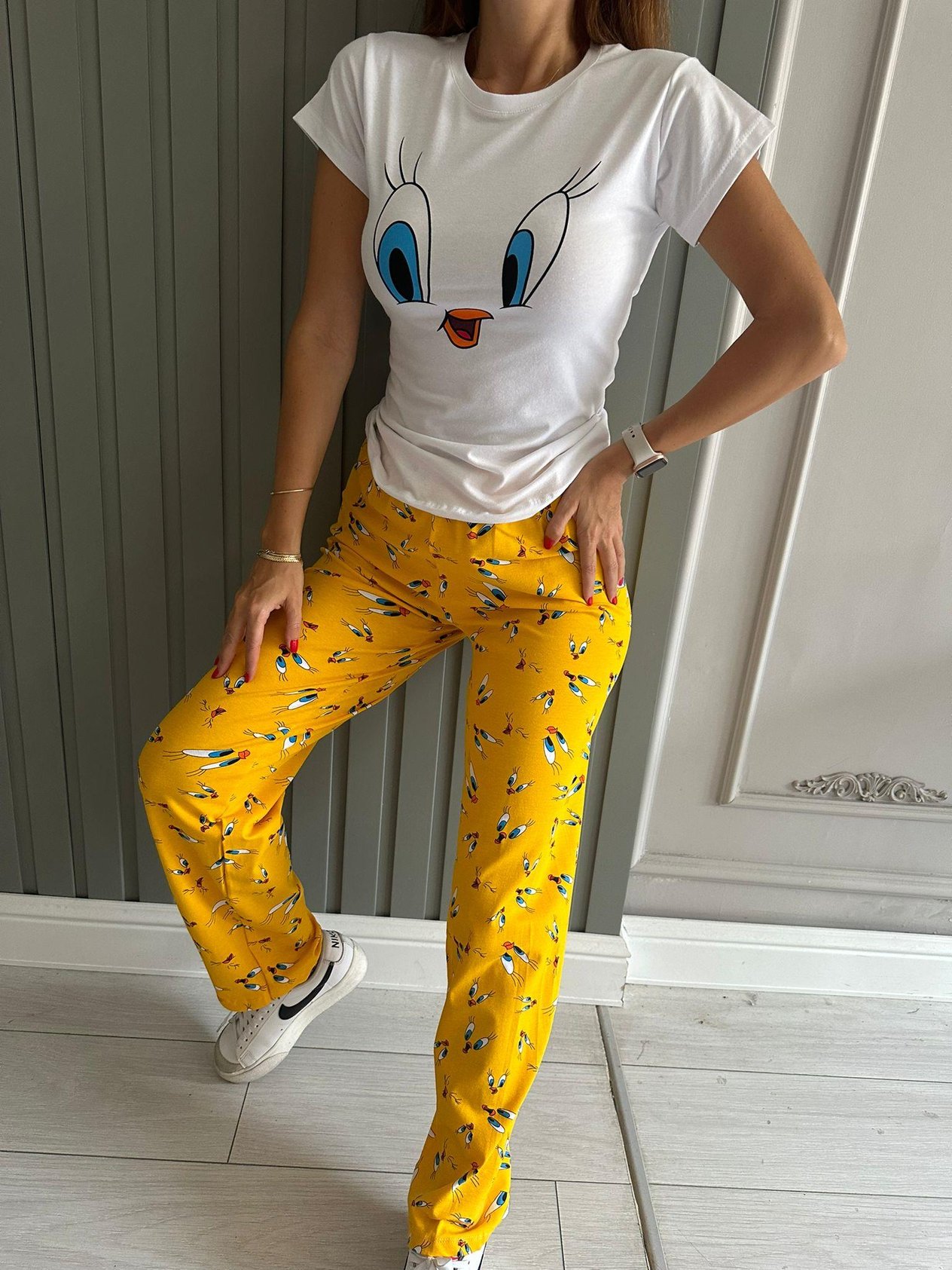 Pijama TakımıTweety Baskılı Pijama Takımı