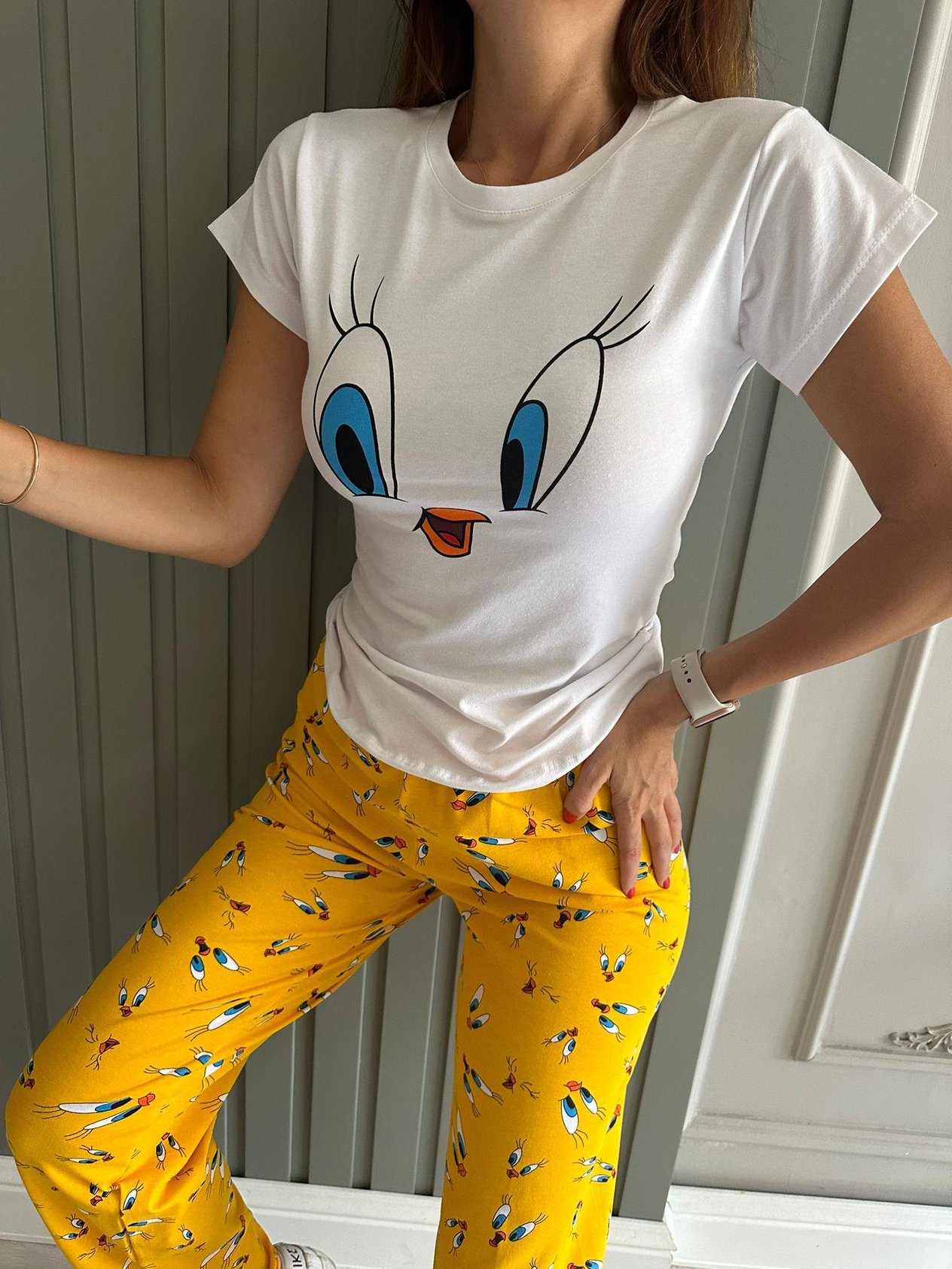 Pijama TakımıTweety Baskılı Pijama Takımı